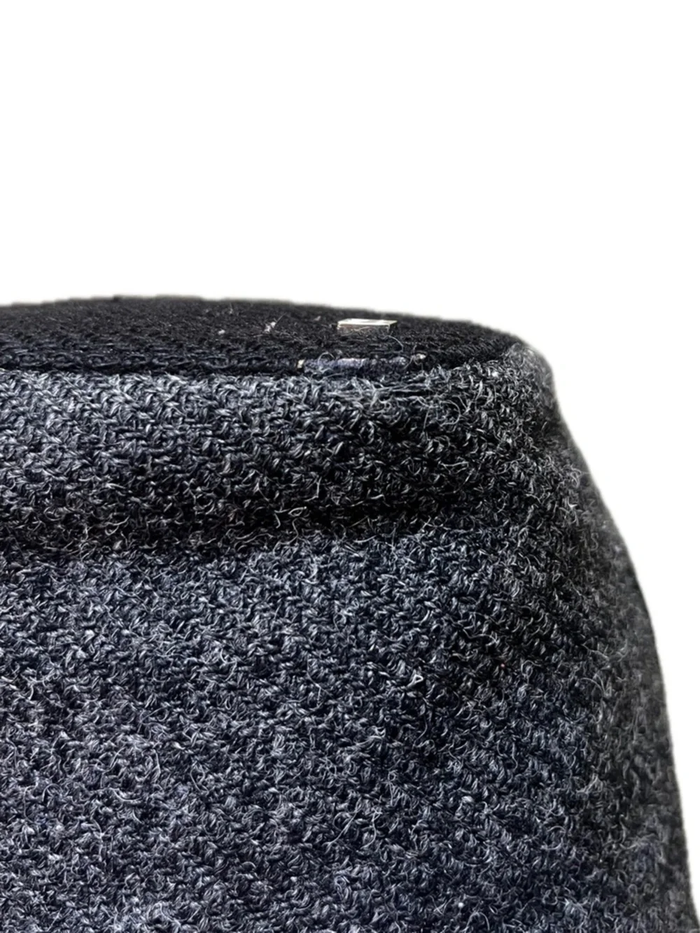 Kate Spade Vintage Wool Grey Patchwork Tote - Picture 12 of 16